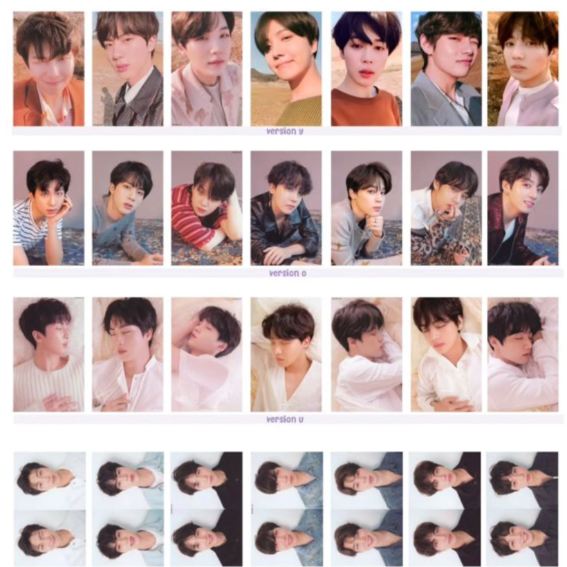 Love yourself tear photocard go(1pc)